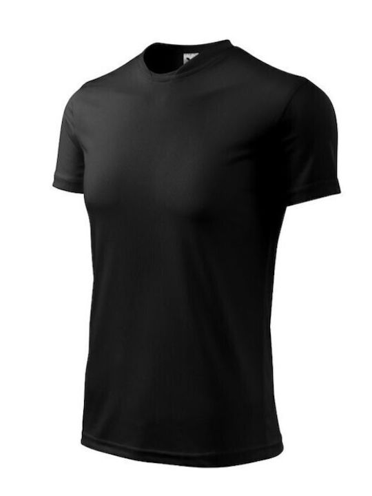 Adler Men's Short Sleeve Promotional T-Shirt Black