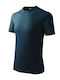 Adler Men's Short Sleeve Promotional T-Shirt Navy Blue