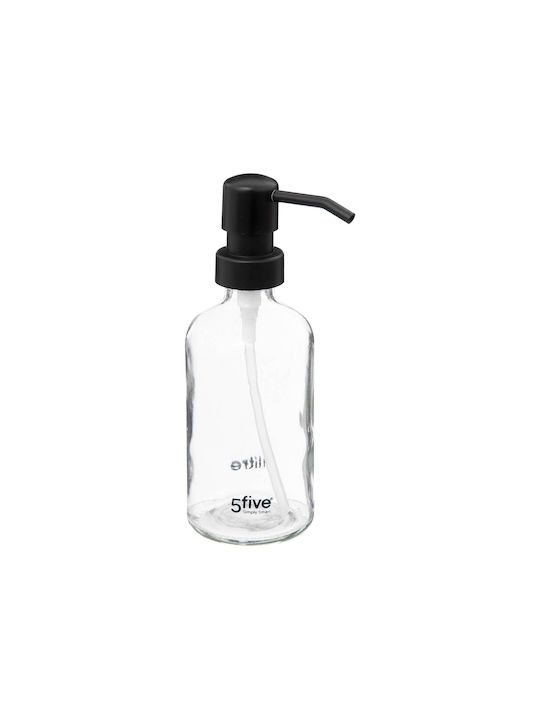 Spitishop Δοχείο Κρεμοσάπουνου Dispenser Sticlă Transparent 250ml