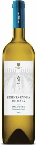 Ktima Mparafaka Wine Exida Ennea Vimata Malagouzia White Dry 750ml