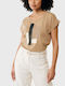 Mexx Damen T-shirt Beige