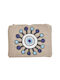 Straw Women's Clutch Beige