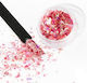 Foil for Nails Broken Mirror Effect No.13 in Red Color 1pcs