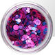 Confetti pentru Unghii Mix de Confetti Nr.7 în Culoarea Violet 1buc