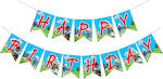 Garland Letters Smurfs Letters Happy Birthday