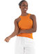 Women's Summer Blouse Sleeveless Ochre