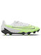 Nike Phantom Gx Academy Ποδοσφαιρικά Παπούτσια με Τάπες MG Lime / Grey