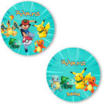 Stickers with Pokemon name / 2pcs