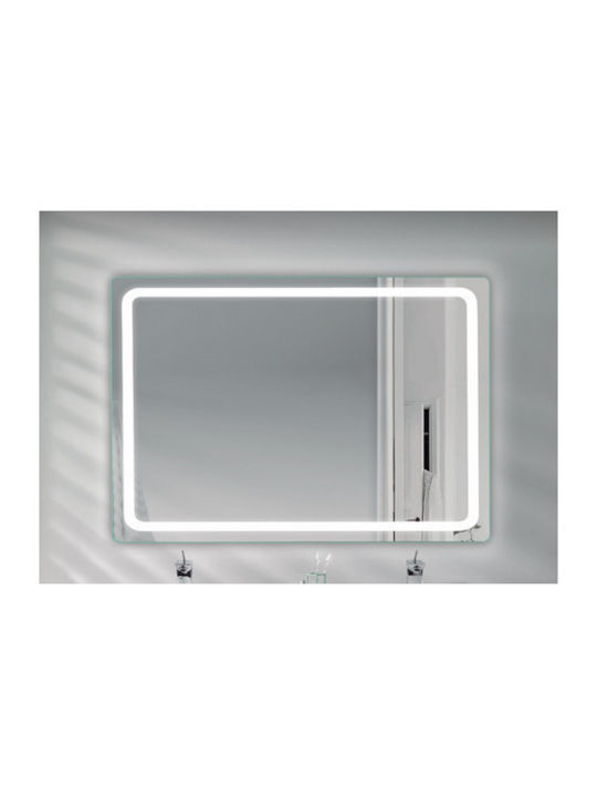 ΚΑΘΡΕΠΤΗΣ 60x80x4cm FURNIBATH K.LED 60