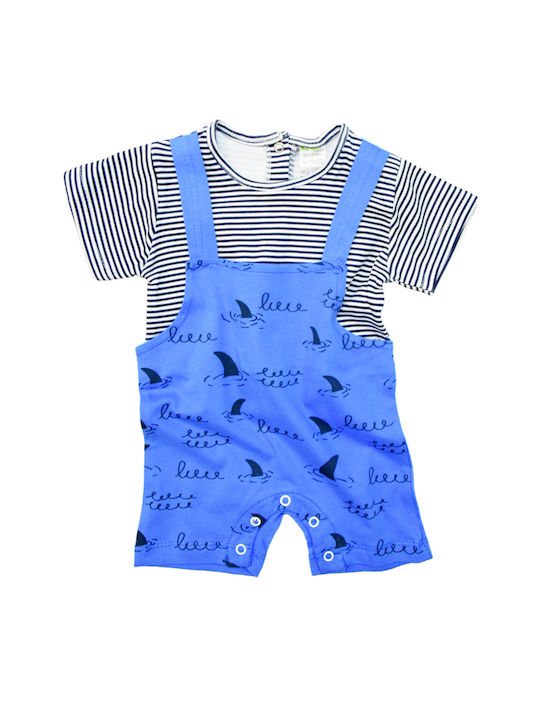 Baby Shorts "Sharks" Blue