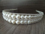 Bridal crown K620, sil-K620