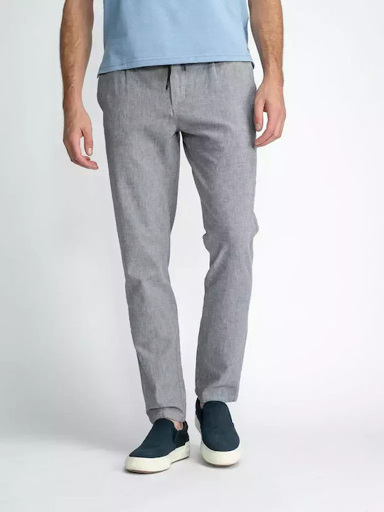 Petrol blugi pantaloni chinos pantaloni Tro598 Gri