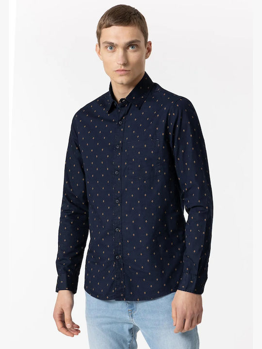 Tiffosi Long Sleeved Shirt Blue