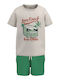 Name It Kids Set with Shorts Summer 2pcs Ecru