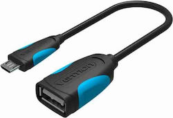 Vention Convertor micro USB masculin în USB-A feminin (VAS-A07-B025)