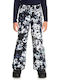 Roxy Backyard Printed Snow ERGTP03040-KVJ1 Pantaloni de schi și snowboard pentru copii Ski & Snowboard Negru