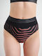 Bikini Slip High Waist Black