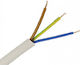 Nexans NYMHY Καλώδιο Ρεύματος με Διατομή 3x6mm² σε Λευκό Χρώμα 1m Εύκαμπτο