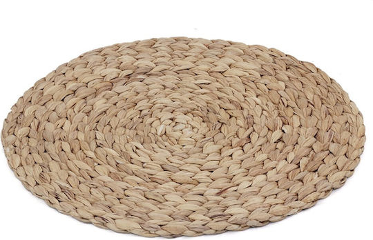 Zaros Round Wicker Placemat Brown 37cm Zaros Round Wicker Placemat Brown 37cm