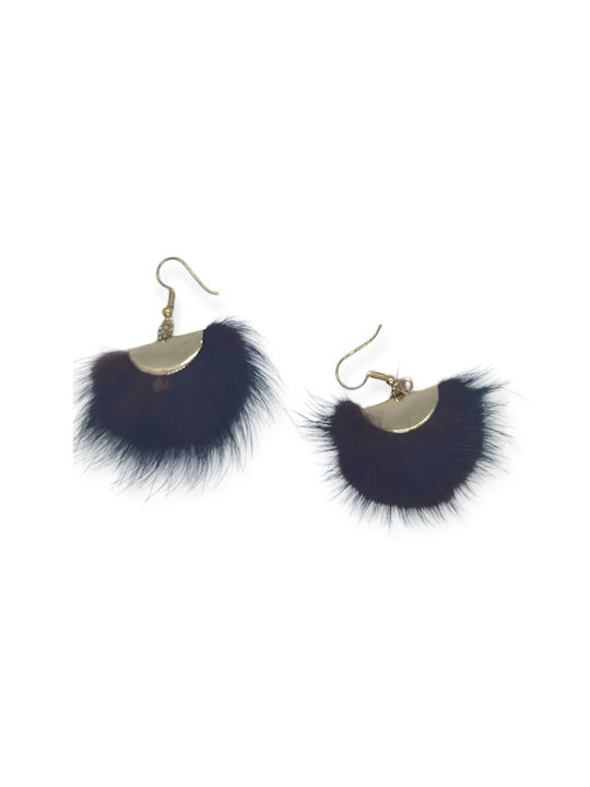 Earrings Ananna Tassel Bordeaux