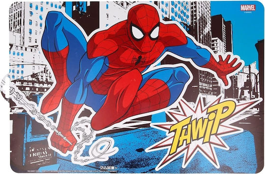 Stor Σουπλά Πολύχρωμο Spiderman Streets από Πλαστικό