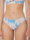 Love The Baja Bikinihosen Slip Hellblau