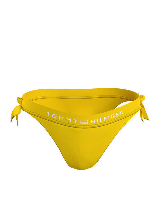Bikini Slip with Ties Yellow (Yellow)