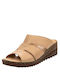 Women's slippers Gotsi 103 Beige Gotsi