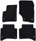 Rigum Set of Front and Rear Mats 4pcs for Volkswagen Touareg Porsche Cayenne Black