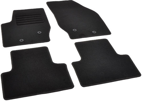 Rigum Set of Front and Rear Mats 4pcs for Volvo XC 90 2003 2014 Black