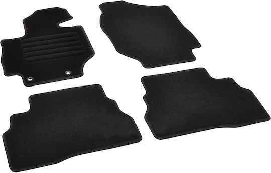 Rigum Set of Front and Rear Mats 4pcs for Suzuki Jimny 2021+ Black