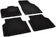 Rigum Set of Front and Rear Mats 4pcs for Skoda Enyaq Black
