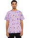 T-shirt Μωβ