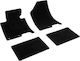 Rigum Set of Front and Rear Mats 4pcs for Hyundai i40 2011+ Black