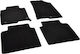 Rigum Set of Front and Rear Mats 4pcs for Kia Optima 2010 2015 Black