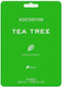 Kocostar Tea Tree Gesichtsmaske für das Gesicht für Reinigung 1Stück 25ml
