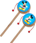 Wooden Drum with the name Mickey