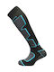Comodo Șosete de schi negru/gri/albastru Comodo Regular Șosete de schi pentru bărbați negru/gri/albastru