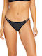 Slip Bikini Inferioare Simplu Solid Negru