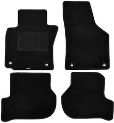 Σετ Μπροστινά και Πίσω 4τμχ για Mercedes-Benz V Skoda Octavia Volkswagen Golf / Jetta 2004-2012 Μαύρα Σετ Μπροστινά και Πίσω 4τμχ για Mercedes-Benz V Skoda Octavia Volkswagen Golf / Jetta 2004-2012 Μαύρα