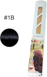 SEISETA HAIR EXTENSION KERATIN CLASSIC LINE 50/55cm #1B 25pcs 20gr