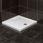 Ravenna Square Acrylic Shower Essential 90 90x90x6.5cm