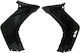 Exterior Motorcycle Side Fairings Set for Yamaha Crypton-X 135 Black 1pcs