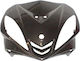 Yamaha Μάσκα Ποδιάς Μοτοσυκλέτας για Yamaha Crypton-X 135 Μαύρο