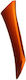 Honda Exterior Motorcycle Left Fairing Orange 1pcs