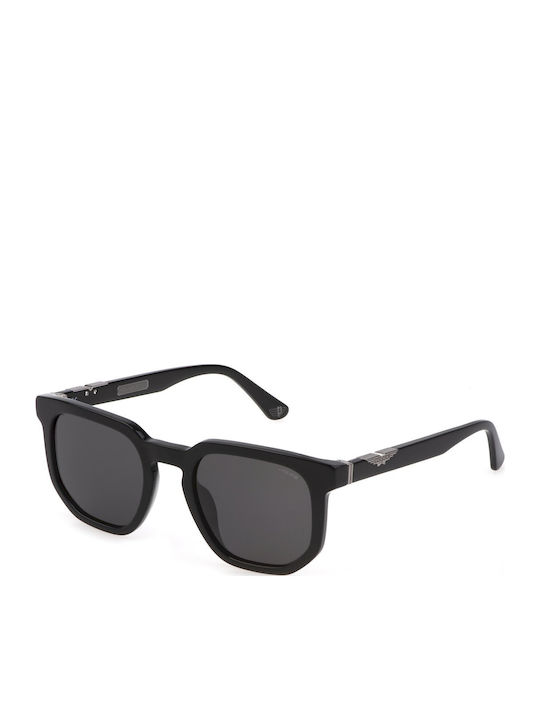 Police Men's Sunglasses with Black Plastic Fram...