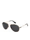 Police Herren Sonnenbrille mit Rose Gold Metall Gestell und Gray Linse SPLL11 0302