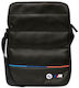 BMW Tricolor Carbon Bag Fabric Black (Universal 10") BMTB10PUCARTCBK