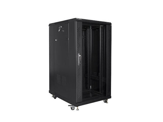 Lanberg Cu picioare Cabinete Rack 22U 19" 60x60x115.9cm Negru FF01-6822-12B