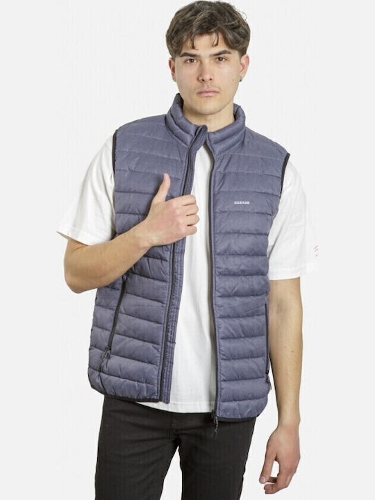 Rebase Sleeveless Jacket Puffer Gray